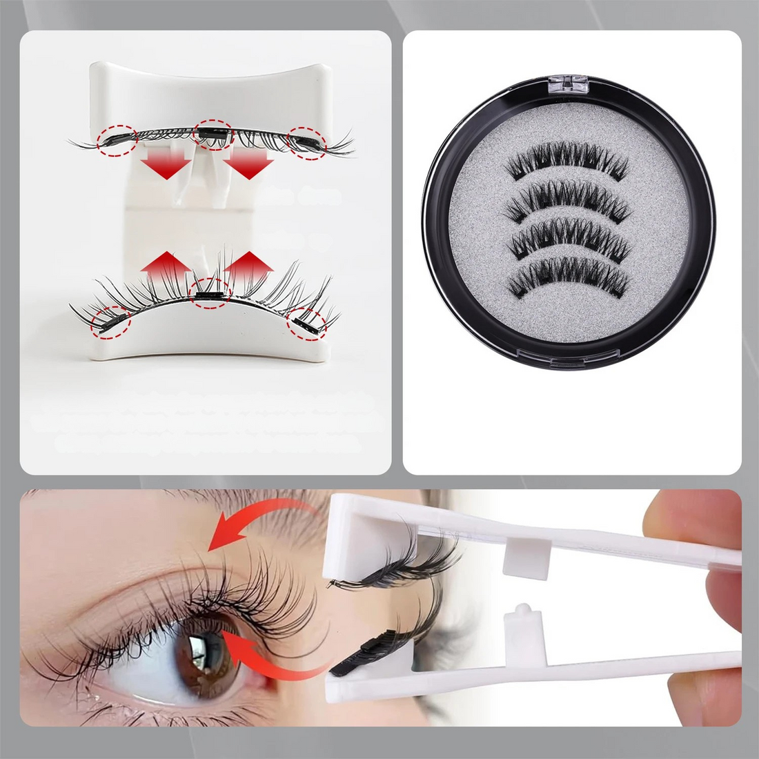 Magnetische Wimpern Wunder Set