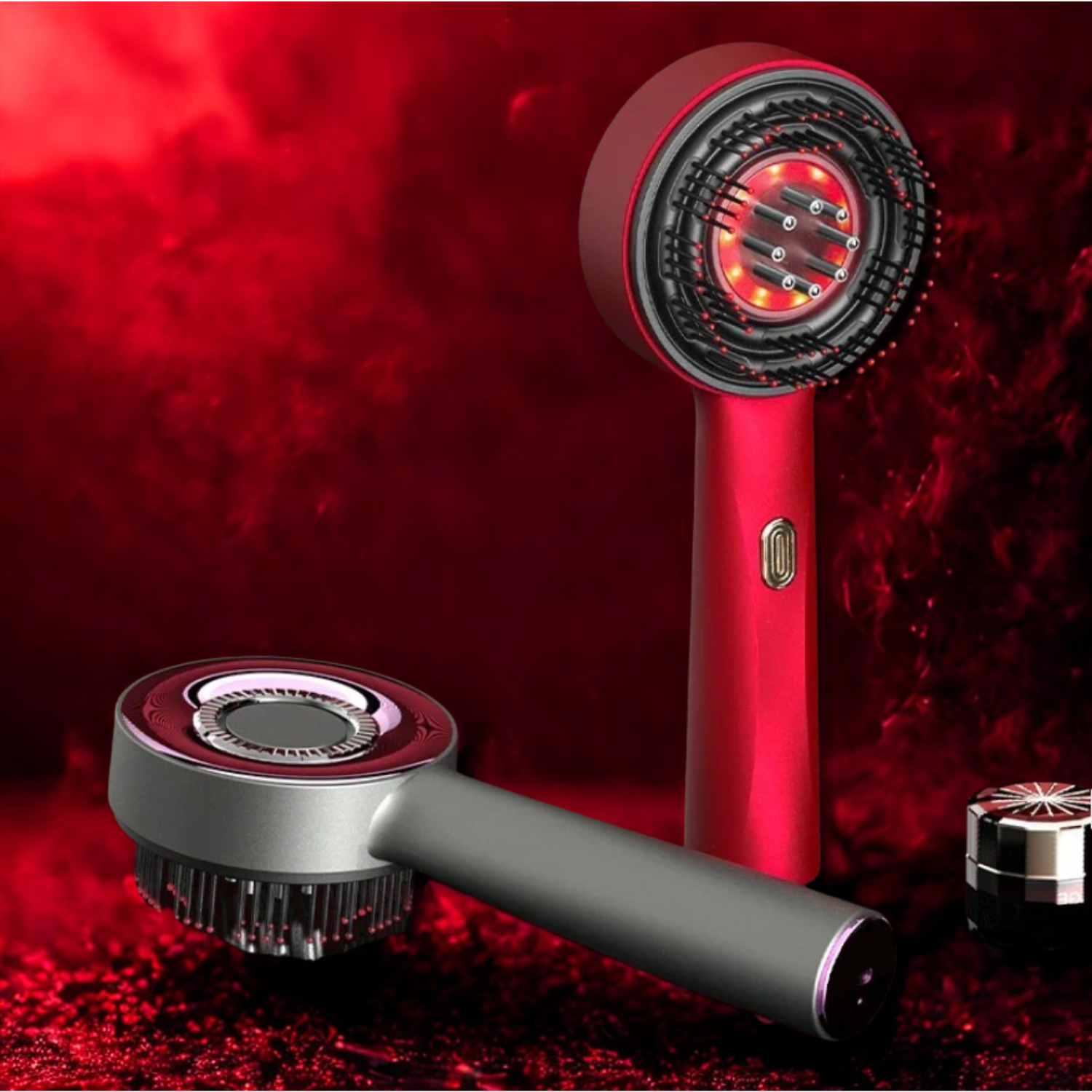 Entspannende Kopfhautmassage Bürste