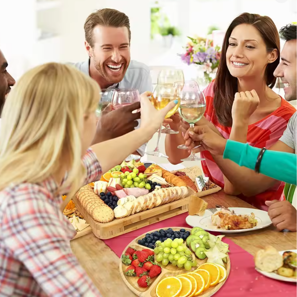 Bambus Käsebrett Set