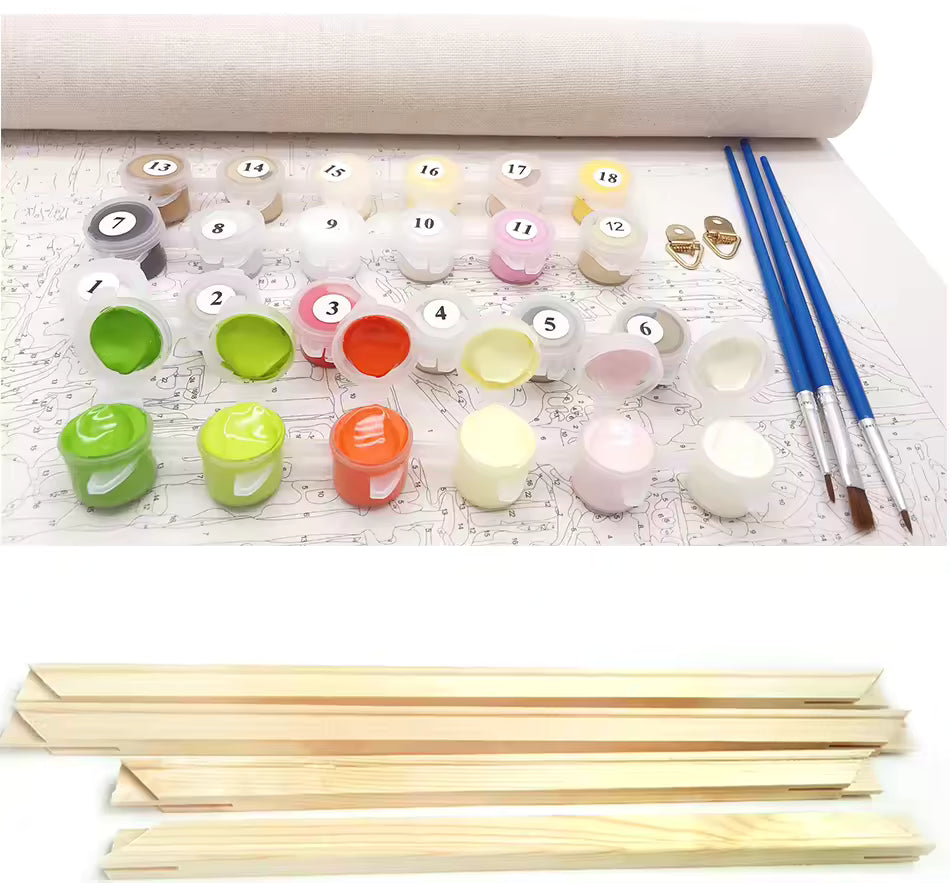 Magisches Zahlenmalen Set