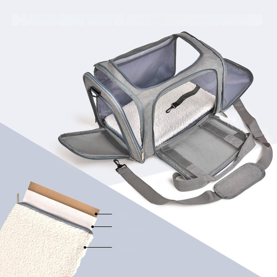 Bequemer Haustier-Reiseträger