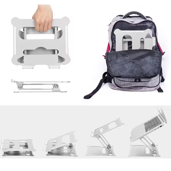 Faltbarer Laptopständer für unterwegs