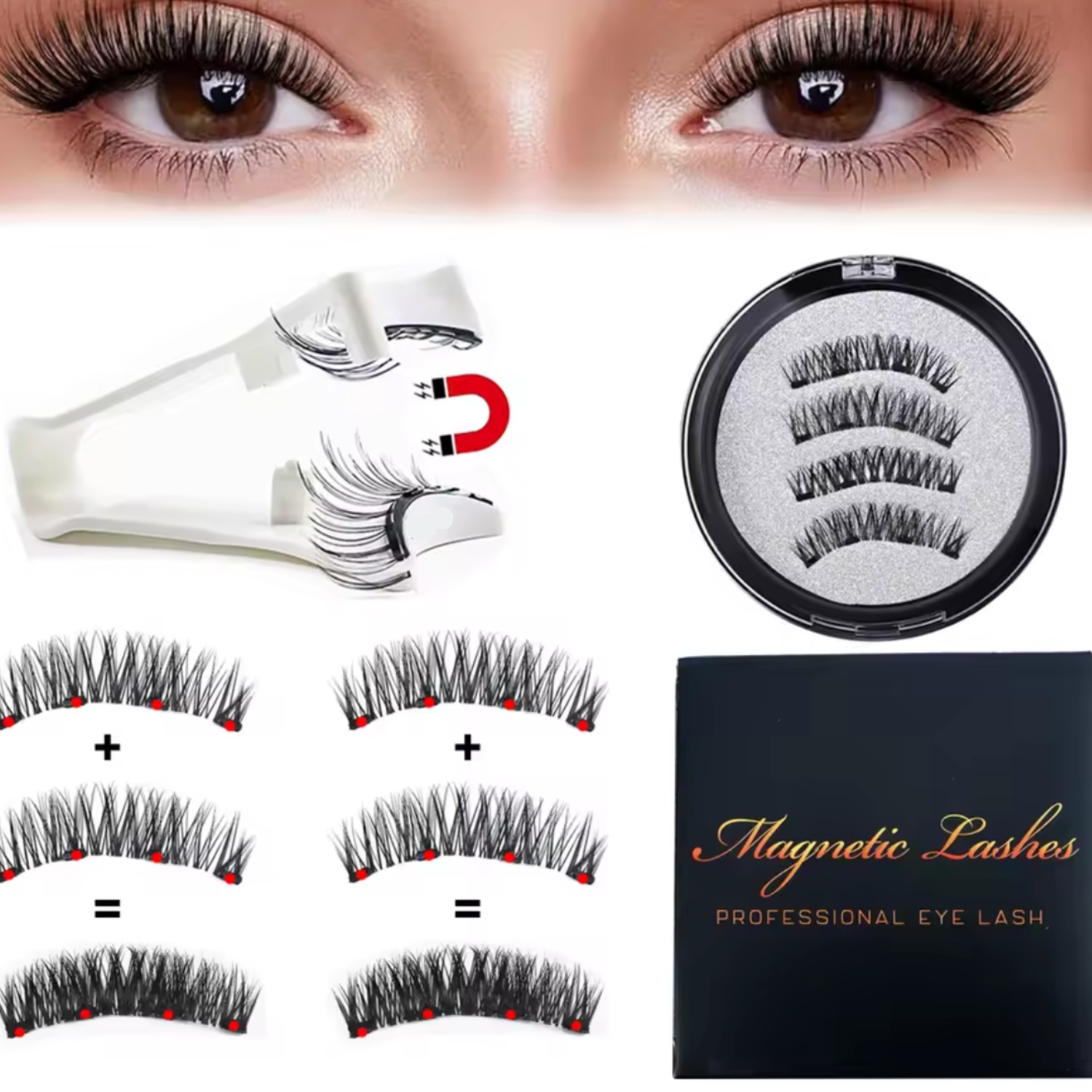 Magnetische Wimpern Wunder Set