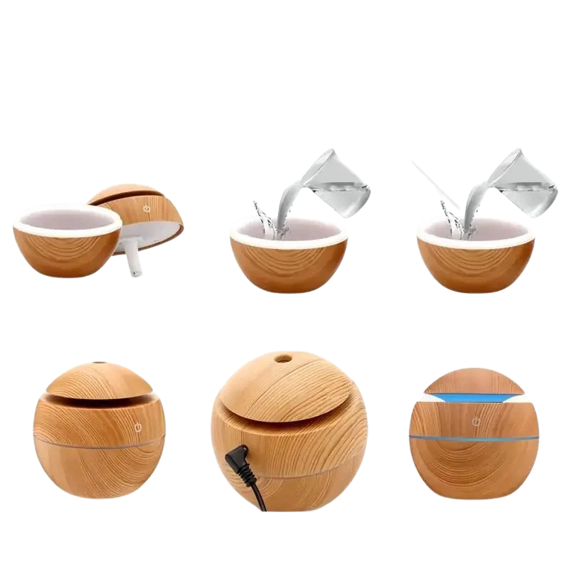 Holzmaserung Aroma Diffuser