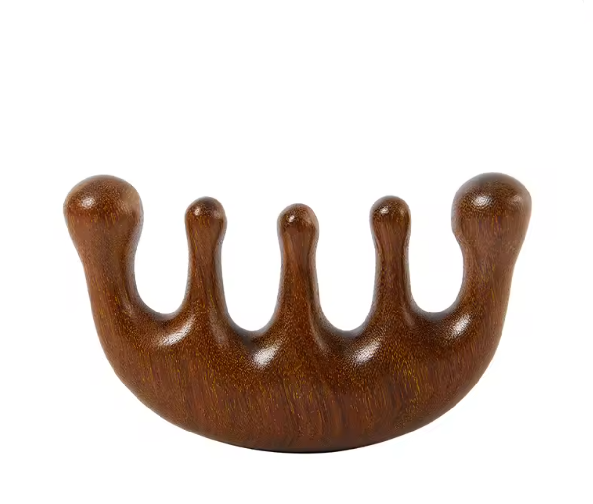 Natürlicher Massagekamm aus Holz