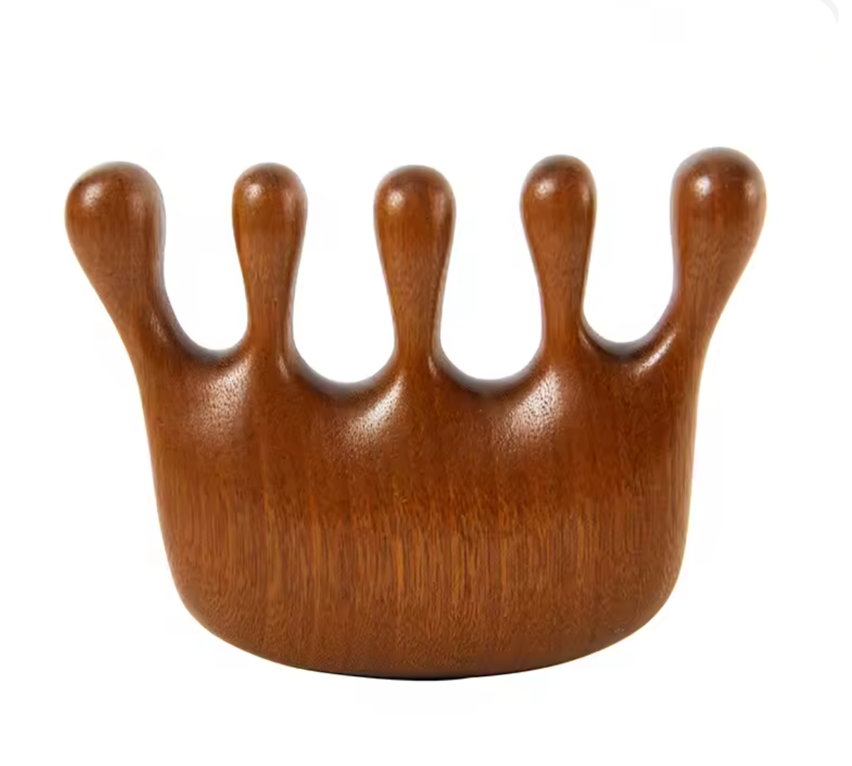 Natürlicher Massagekamm aus Holz