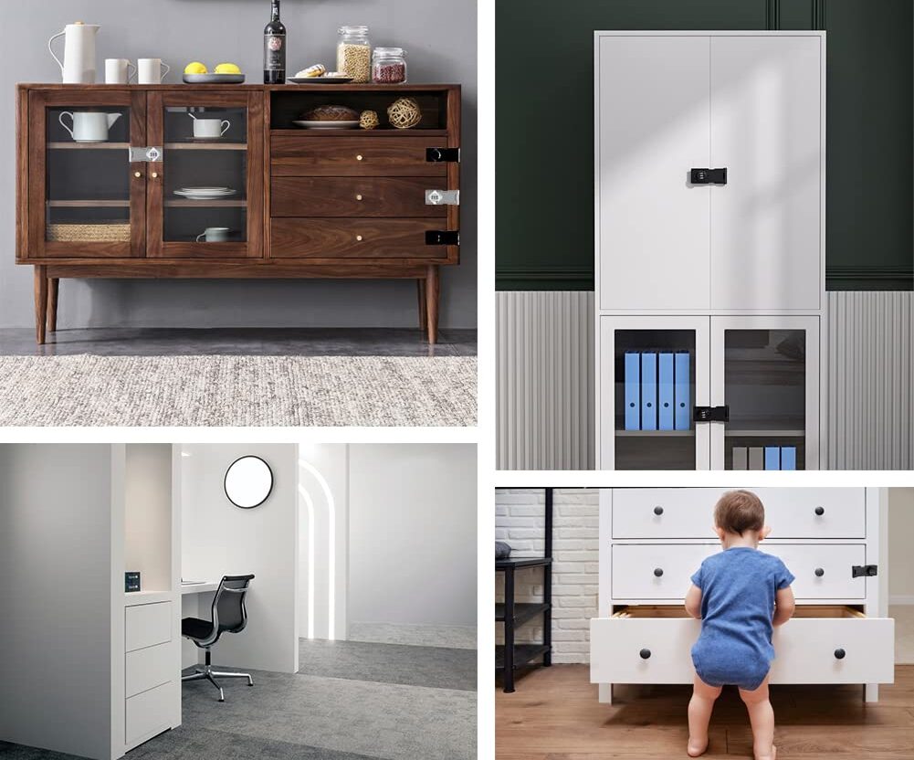 Smartes Passwortschloss für Schränke