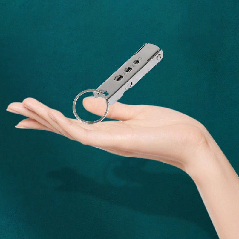 Praktischer Mini-Werkzeug Schlüsselanhänger