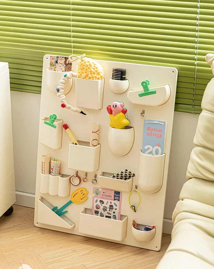 Bunte Retro Wandhalterung