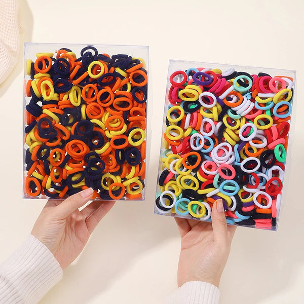 Bunte Haargummis für Mädchen